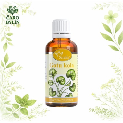 Serafin Gotu-kola tinktura z pupenů rostliny 50 ml