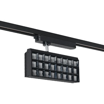 ELMARK РЕЛСОВ ОСВЕТИТЕЛ pfld 2-ЛИНИИ 60w 30° 3000k ЧЕРЕН (93pfld6030/bl)