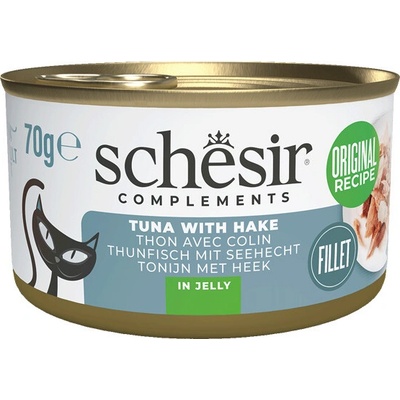 Schesir Complements Cat Tuniak s morskou šťukou v želé 70 g