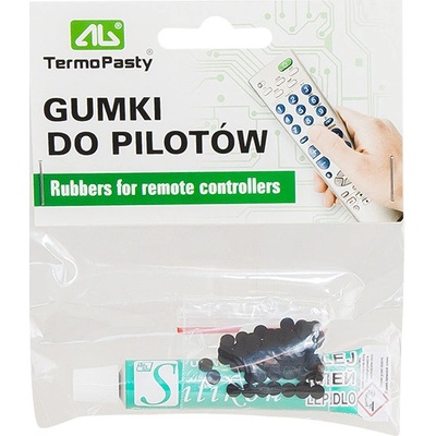 Gumičky na opravu dálkových ovladačů se silikonem 100ks – Zbozi.Blesk.cz