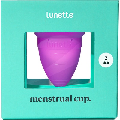 Lunette velikostl 2 Cynthia Menstruační kalíšek barva tmavě růžová