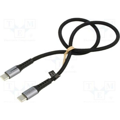 Logilink CU0421 USB 2.0 USB C vidlice z obou stran 0,5m černý