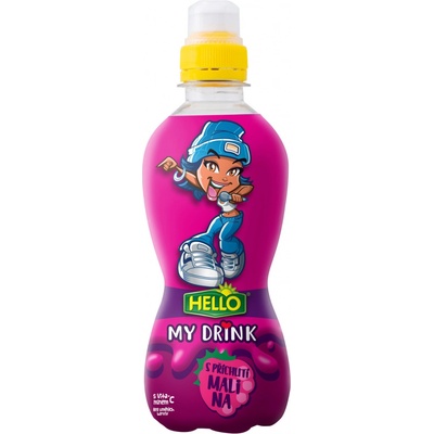 HELLO My Drink Malina 10 x 330 ml – Zboží Dáma