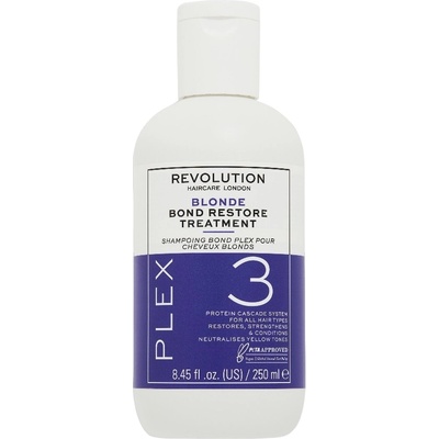 Revolution Beauty Blonde Plex Възстановяваща терапия 3, 250 ml