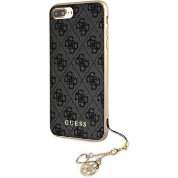 GUESS Гръб Guess Charms Hard Case 4G за iPhone X/XS - Сив (3700740434246)