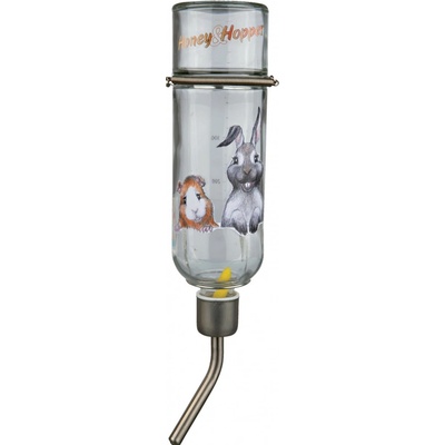 Trixie Honey & Hopper skleněná napáječka 500 ml