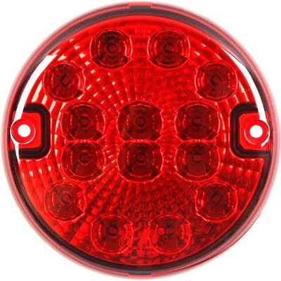 Mlhové světlo LED, kulaté, červené (TT.12140H) | Zboží Auto