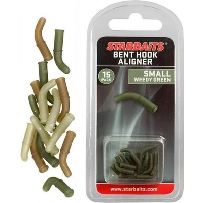 Starbaits Rovnátko Bent Hook Small 15ks Hnedá