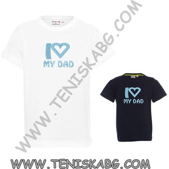 PROMOSTARS Тениска бродерия My dad