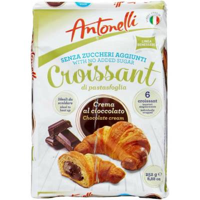 Antonelli croissant čokoládový 6ks bez cukru