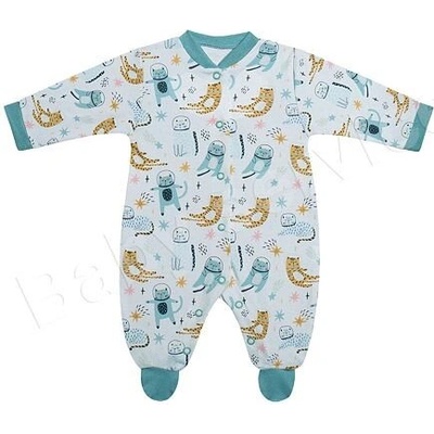 Kojenecký overal Baby service kočky