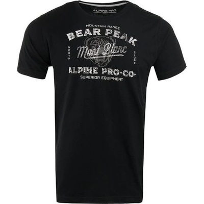 Alpine Pro Kades tričko čierne