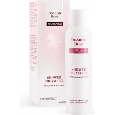 Biofresh Diamond Rose Shower Cream Gel - Освежаващ душ-крем 200мл