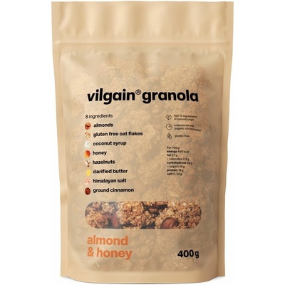 Vilgain Granola Mandle & med 400 g