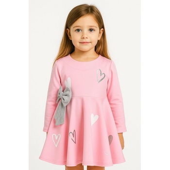 Dievčenské šaty Tamia svetloružová