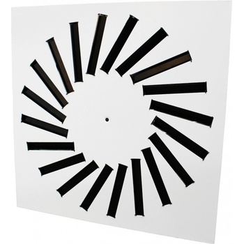 Dalap Vírivý anemostat štvorcový AM 393x393 mm / 16 lamiel