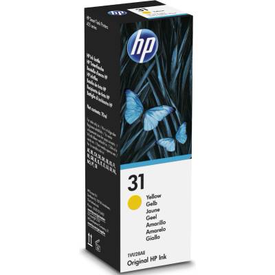 HP Картридж оригинално мастило HP жълт №31 за Smart Tank 500|515|516|530|555|615 8K "1VU28AE (1VU28AE)