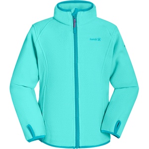 Kamik Детско поларено яке Kamik Kid's Linnea Fleece jacket - Azure / Aqua - размер 116 (EU) (703-5357-0115)