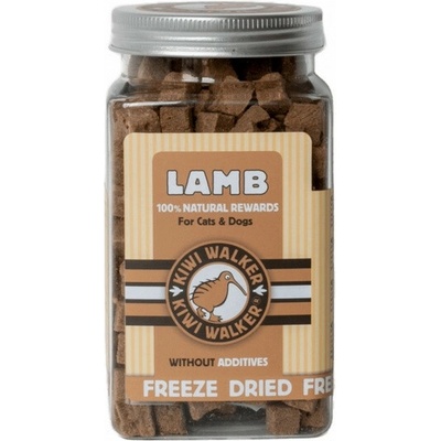 Kiwi Walker lyofilizované maškrty jahňacie 100 % 90 g