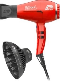 Parlux Alyon Ceramic & Ionic Red + Magic Sense