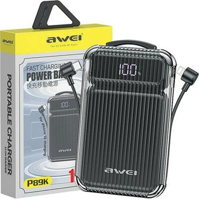 Awei P89K 10000 mAh černá