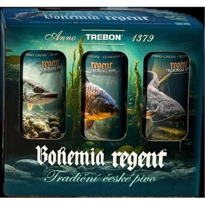 Regent č.1 RYBY 12 ležák pack 5 % 6 x 0,5 l (plech)