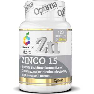 Optima Naturals Цинк 15 - 120 таблетки