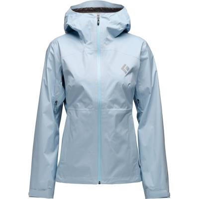 Black Diamond Дамско водоустойчиво яке Black Diamond Women's Fineline Stretch Shell Waterproof jacket - Fog Blue (102-4135-0913)