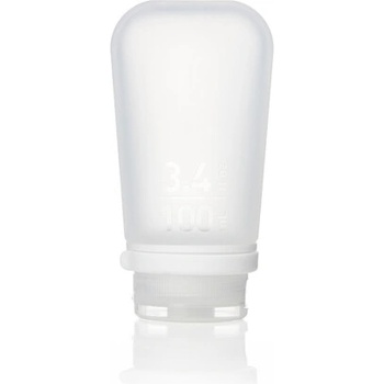 humangear GoToob+ Силиконова бутилка за пътуване/чаша 100 ml прозрачна (072813)