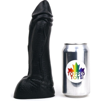 Topped Toys Artemis 65 Obsidian prémiové silikonové dildo 22 x 5,1 cm