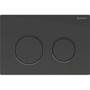 Geberit Omega20 - Бутон за казанче, черен мат 115.085. 16.1 (115.085.16.1)