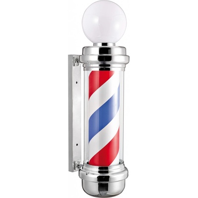 Eurostil Sphere Chrome Barber Pole 04744 - svetelný barber stĺpik