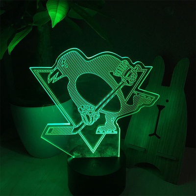 Beling Detská lampa, Pittsburgh Penguins, 7 farebná QS496