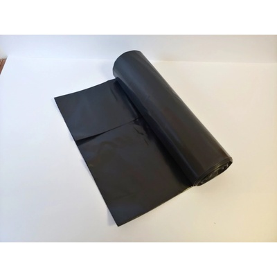 OBALY SLÁMA - Pytel na odpad TOP 70x110 cm/100, 120 lt., černý, role 15 ks