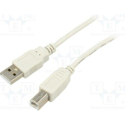 Goobay 68714 USB 2.0 USB A vidlice USB B vidlice 5m šedý