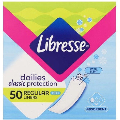 Libresse Ежедневни превръзки Libresse - Classic Deo, 50 броя