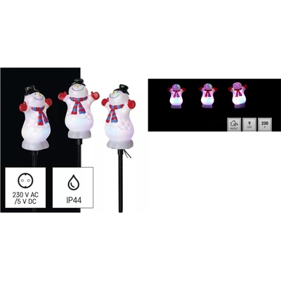 Emos DCPM02 LED projektor snehuliaci 1,8 m vonkajšie aj vnútorné RGB