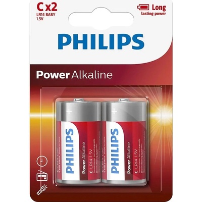 Philips Power Alkaline C 2ks LR14P2B/10