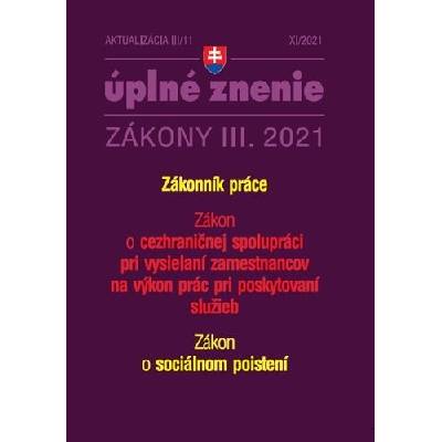 Aktualizácia III/11 - Zákonník práce a cezhraničné zamestnávanie - Poradca s.r.o.