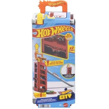 Mattel Hot Wheels: Турбо старт гараж (JMJ52)