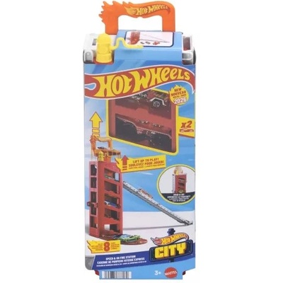 Mattel Hot Wheels: Турбо старт гараж (JMJ52)
