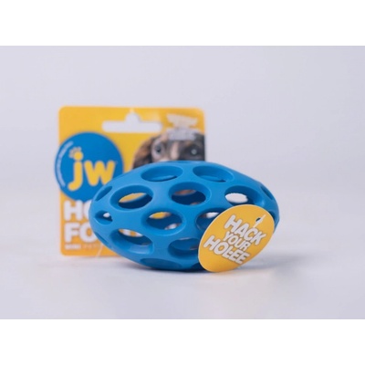 JW Pet Hol-EE Football děrovaný rugby míč Mini