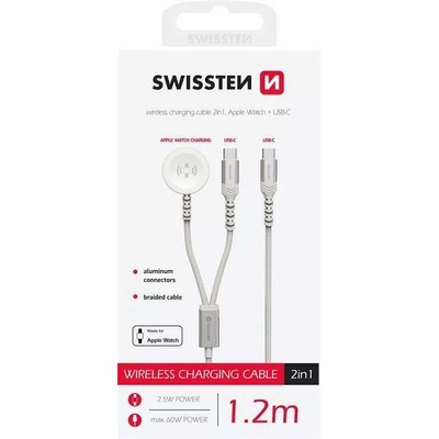 Swissten 71524201 dátový USB - Lightning MFi, 1,2m, černý