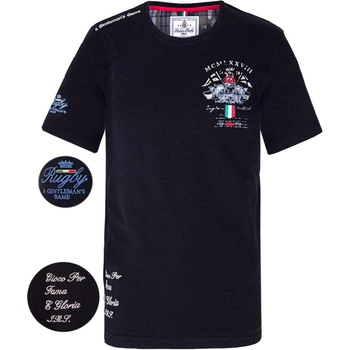 Italian rugby style Мъжка тениска irs 4a-4-black