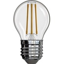 Emos LED žiarovka Filament Mini Globe 3,4 W E27 teplá biela