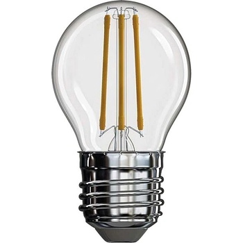 Emos LED žiarovka Filament Mini Globe 3,4 W E27 teplá biela