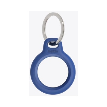 Apple Belkin Secure Holder w Keyring - Airtag - Blue (F8W973btBLU)