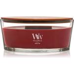 WoodWick Opulent Wood Rouge Oud ароматна свещ с дървен фитил 453.6 гр
