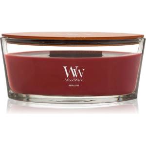 WoodWick Opulent Wood Rouge Oud ароматна свещ с дървен фитил 453.6 гр