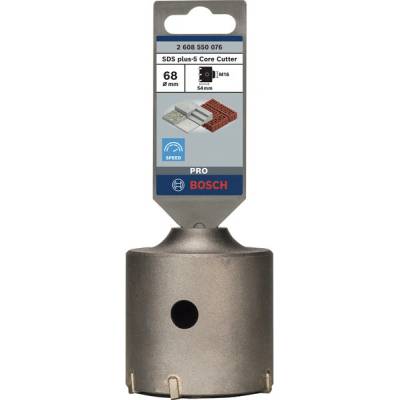 Dutá vrtací korunka SDS-plus-9 pro šestihranný adaptér - 68 x 50 x 80 mm, 6 - 316514008466 BOSCH